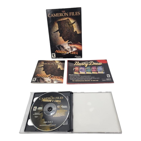 The Adventure Company The Cameron Files Pharaohs Curse PC CD ROM Game 2002‎ - Picture 6 of 6